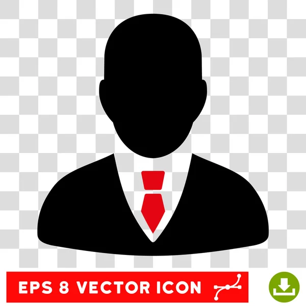 Gerente Eps Vector Ícone — Vetor de Stock