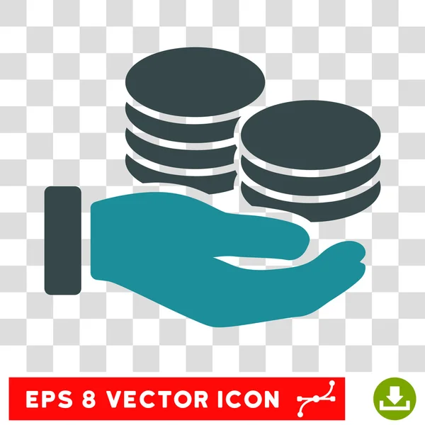 Salaire Eps vectoriel Icône — Image vectorielle