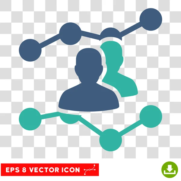 Trendy posluchačům EPS ikona vektoru — Stockový vektor