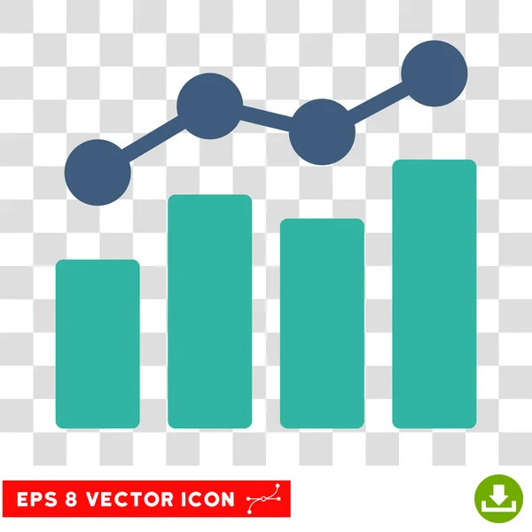 Ícone do vetor de Analytics Eps — Vetor de Stock