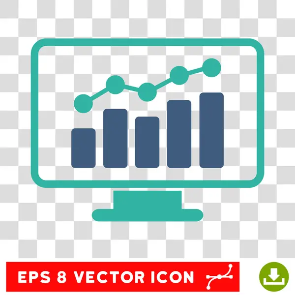 Überwachung eps-Vektorsymbol — Stockvektor