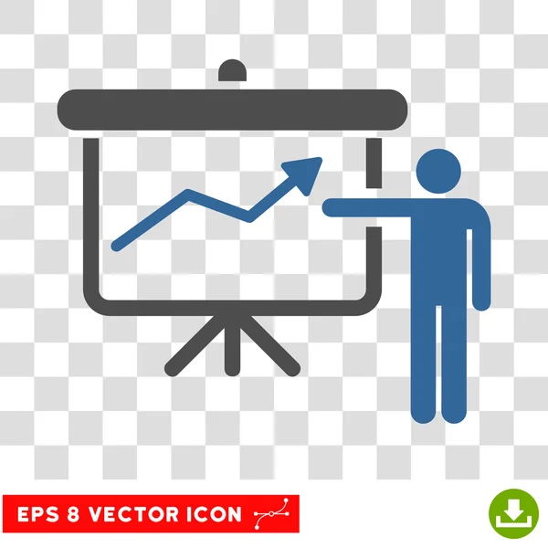 Apresentação do Projeto Eps Vector Icon — Vetor de Stock