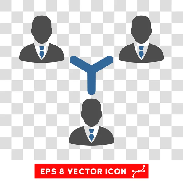 Icône vectorielle Eps de travail d'équipe — Image vectorielle