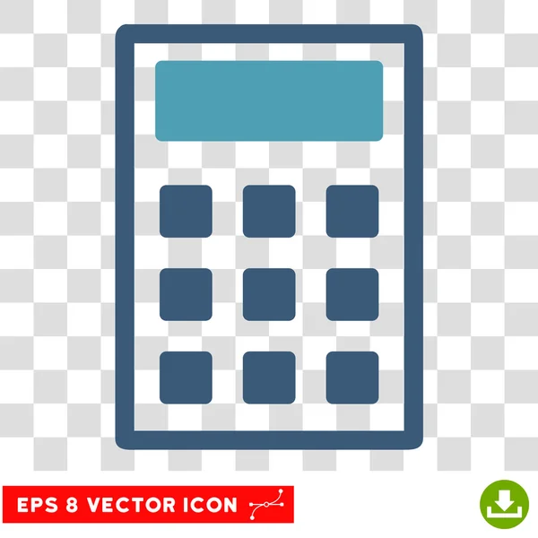 Taschenrechner eps Vektor-Symbol — Stockvektor