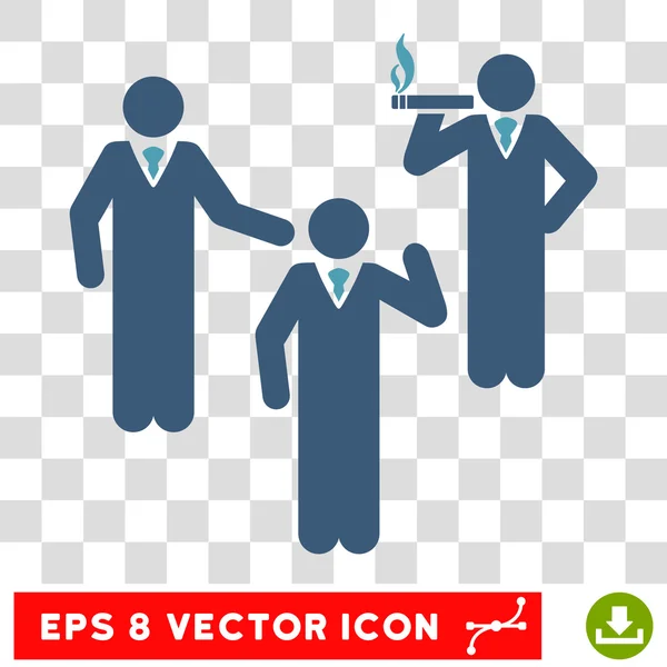 Discuss Persons Eps Vector Icon — Stock Vector