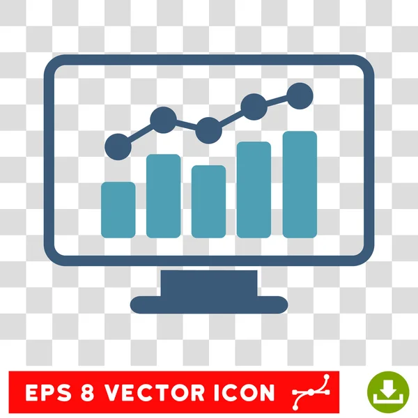 Überwachung eps-Vektorsymbol — Stockvektor