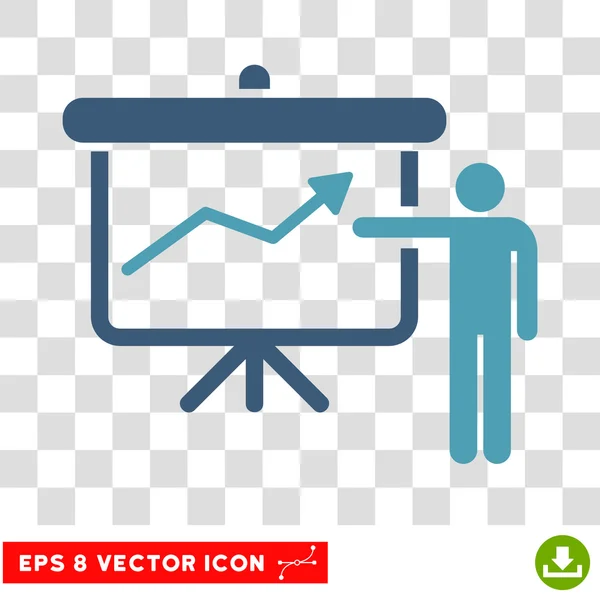 Apresentação do Projeto Eps Vector Icon — Vetor de Stock