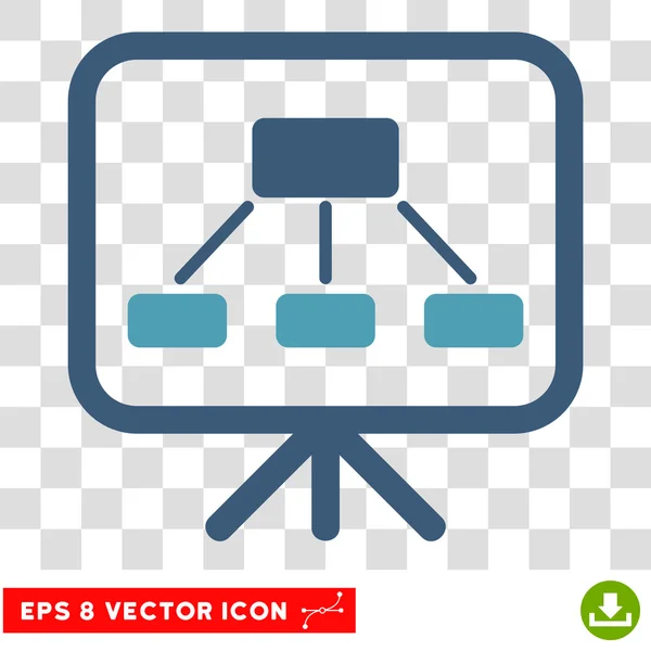 Schema skärm EPS vektor ikon — Stock vektor