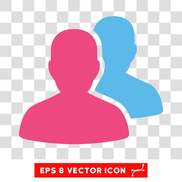 Comptes utilisateur Eps Icône vectorielle — Image vectorielle
