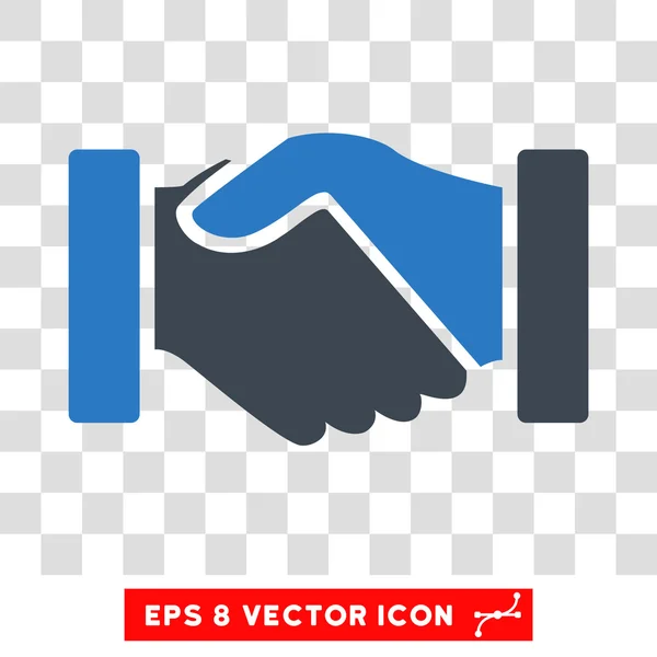Beszerzés-kézfogás EPS Vektorikon — Stock Vector