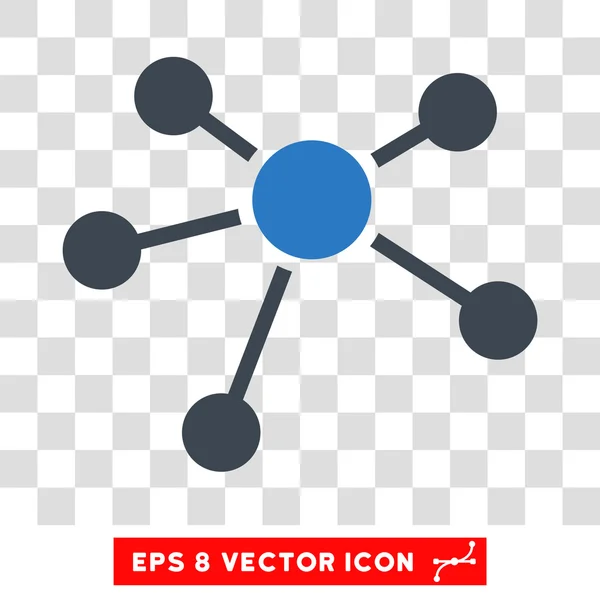 Connections Eps Vector Icon — Stock Vector
