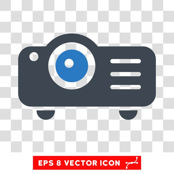 Proyector Eps Vector Icono — Vector de stock