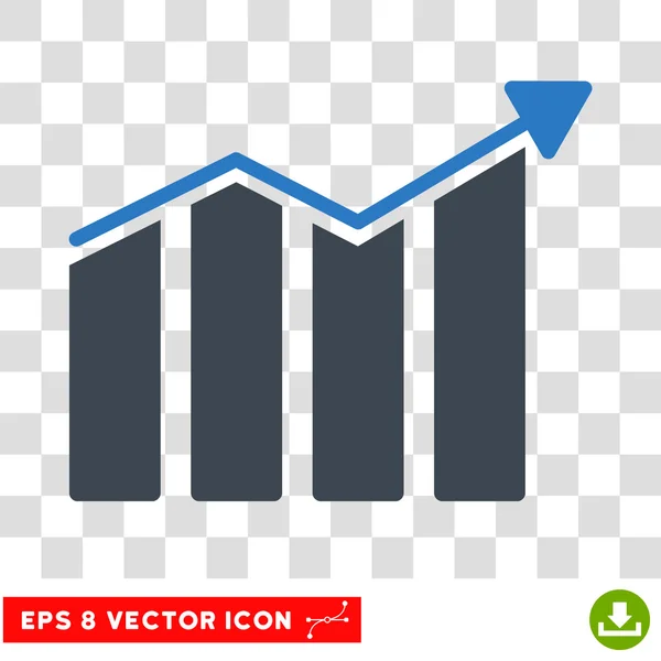 Tendência Eps Vector Ícone — Vetor de Stock