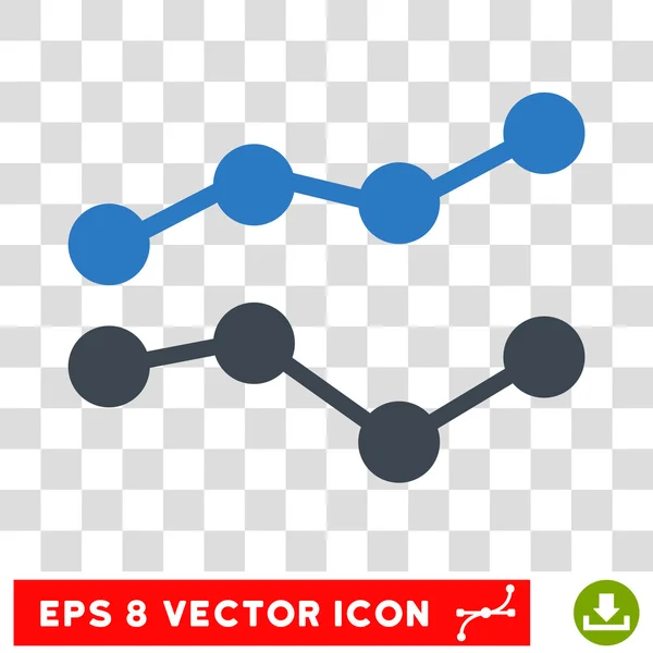 Tendencias Eps Vector Icono — Vector de stock