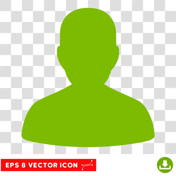 Benutzerkonto eps Vektor-Symbol — Stockvektor