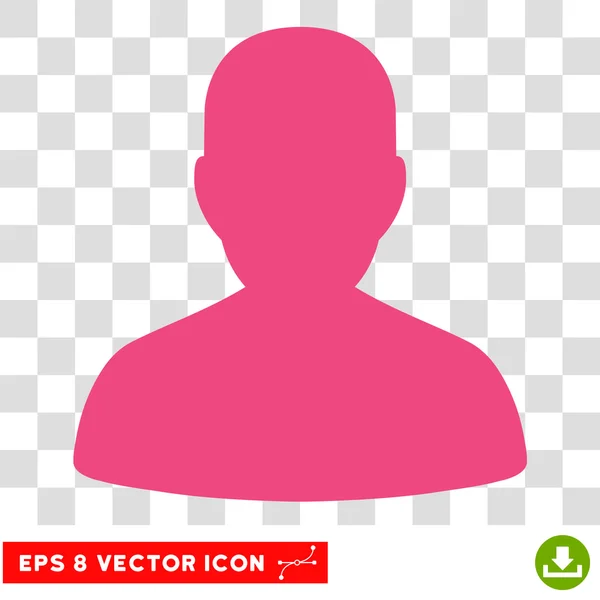 Gebruikers account EPS vector, pictogram — Stockvector