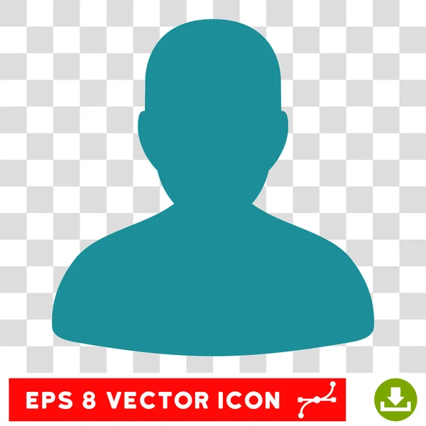 Avatar Eps Vector Ícone — Vetor de Stock