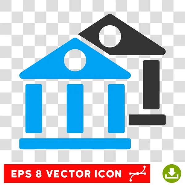 Banques Eps Icône vectorielle — Image vectorielle