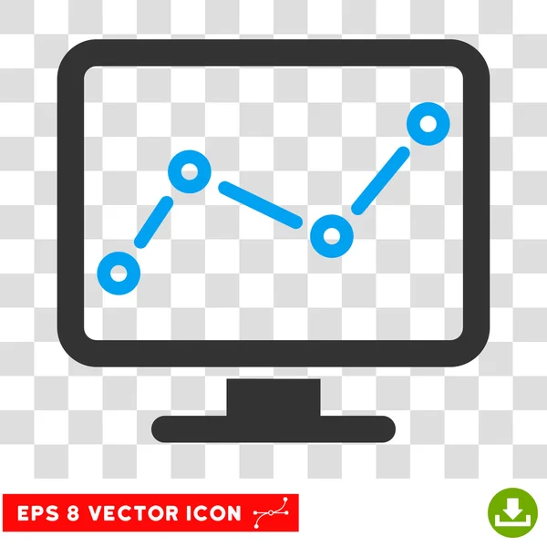 Векторная икона Eps Monitoring Eps — стоковый вектор