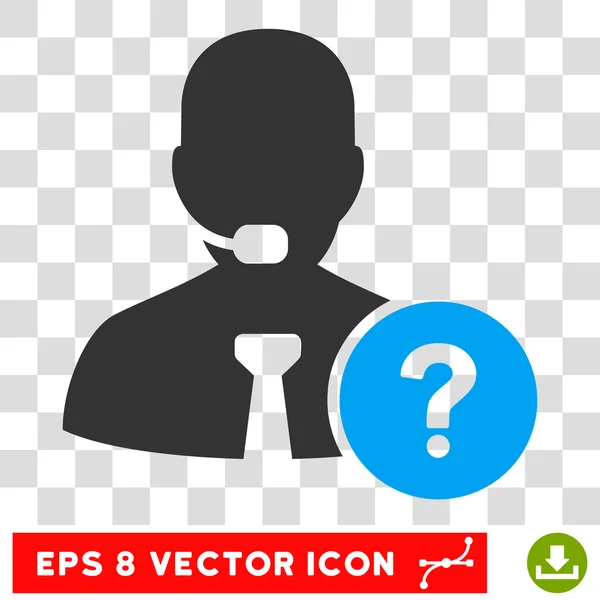 Soporte en línea Eps Vector Icon — Vector de stock