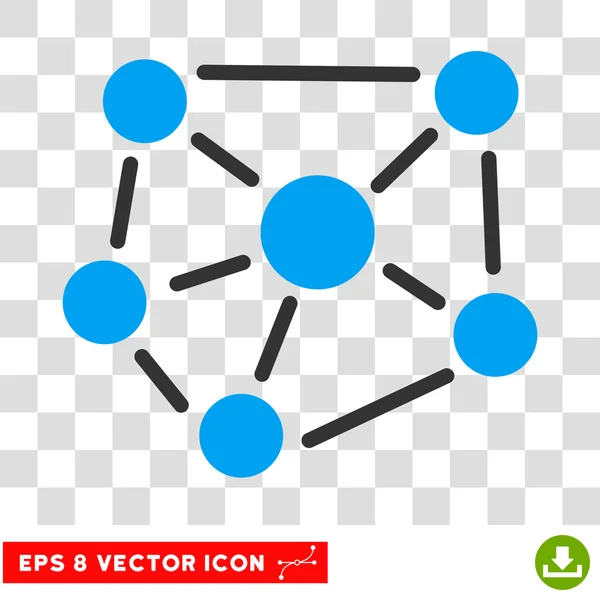 Gráfico Social Eps Vector Icono — Vector de stock