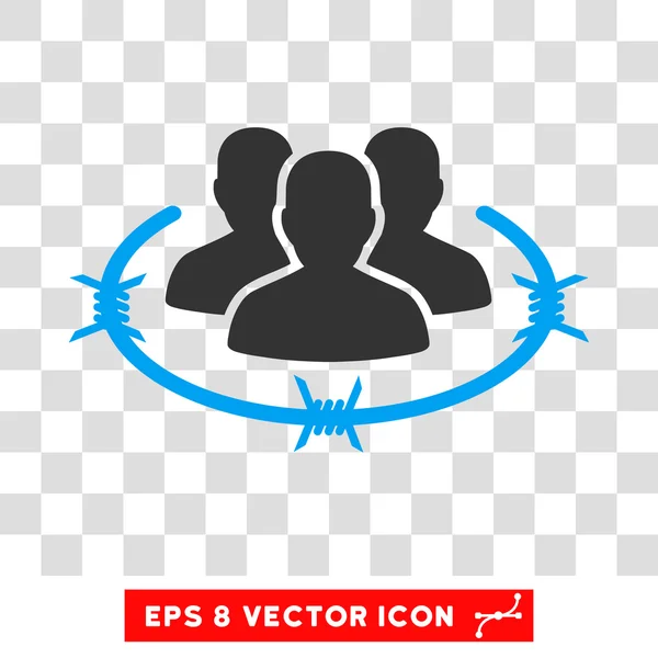 Strenges Management eps Vektor-Symbol — Stockvektor