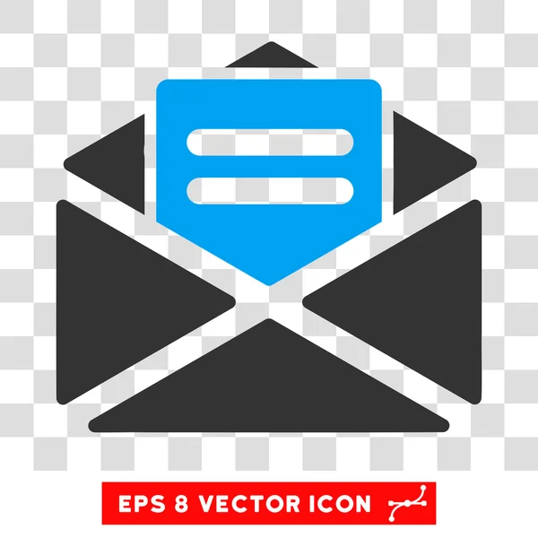 Open Mail Eps Vector Icon Stock Vector