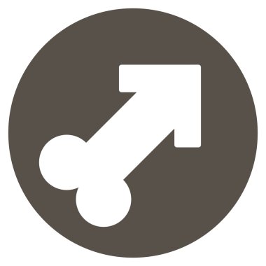 Ereksiyon düz simgesi