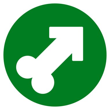 Ereksiyon düz simgesi