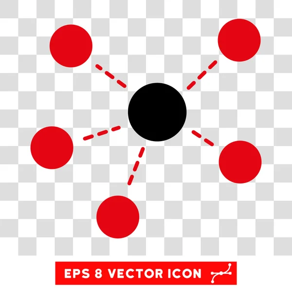 Connexions Icône vectorielle Eps — Image vectorielle