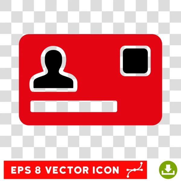 Tarjeta bancaria Eps Vector Icono — Vector de stock