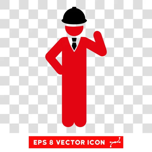 Engineer Eps Vector Icon — Stock Vector