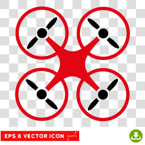 Nanokopter eps Vektorsymbol — Stockvektor