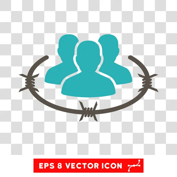Gestión estricta Eps Vector Icono — Vector de stock