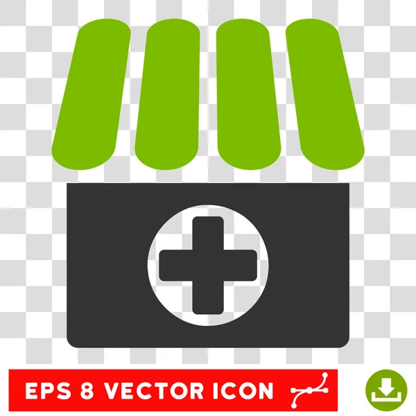 Drugstore Eps Vector Icon — Stock Vector