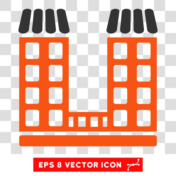 Empresa Eps Vector Ícone — Vetor de Stock