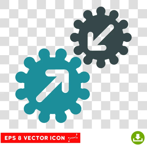 Integratie Eps Vector Icon — Stockvector