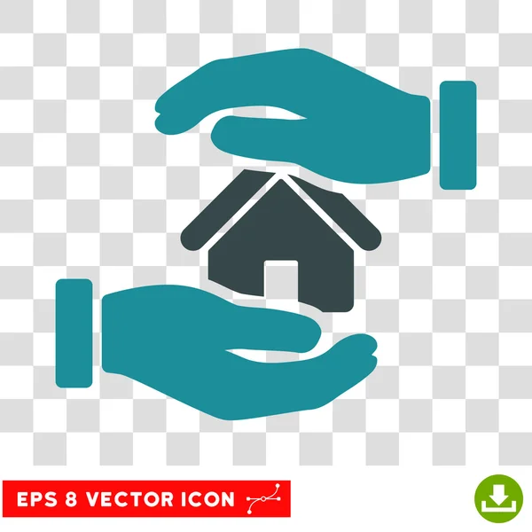 Seguro de responsabilidade civil Eps Vector Icon — Vetor de Stock