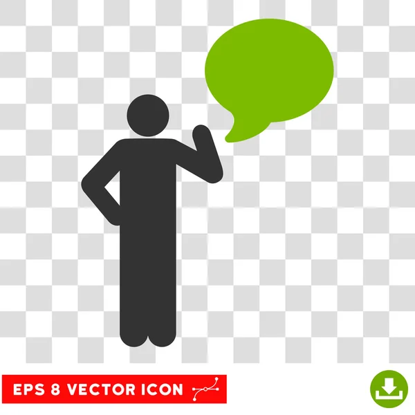 Persona Idea Globo Eps Vector Icono — Archivo Imágenes Vectoriales