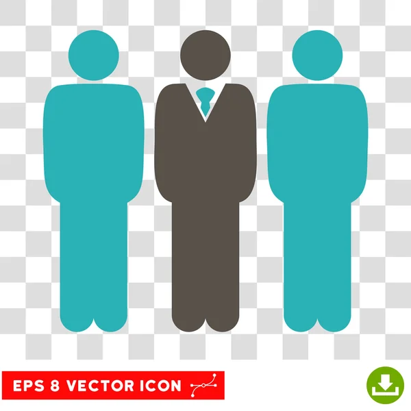Usuarios Eps Vector Icon — Vector de stock