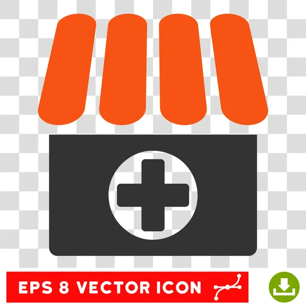 Droguería Eps Vector Icono — Vector de stock