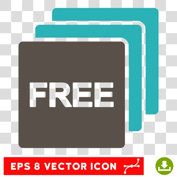 Векторная икона Free Eps — стоковый вектор