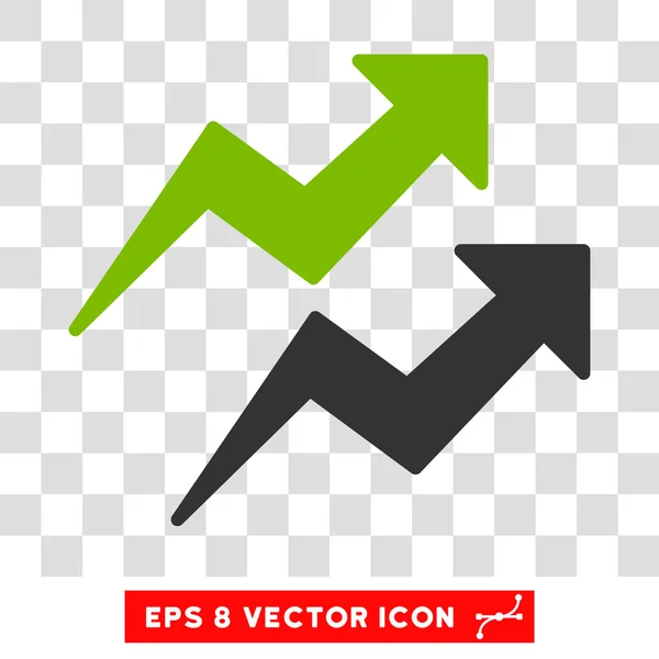 Trends Eps Vector Icon — Stock Vector