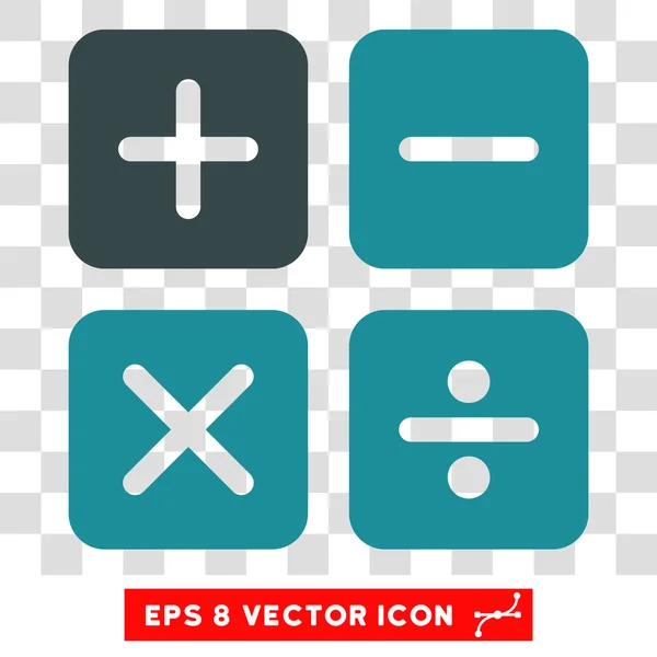 Calculator Eps Vector Icon — Stock Vector