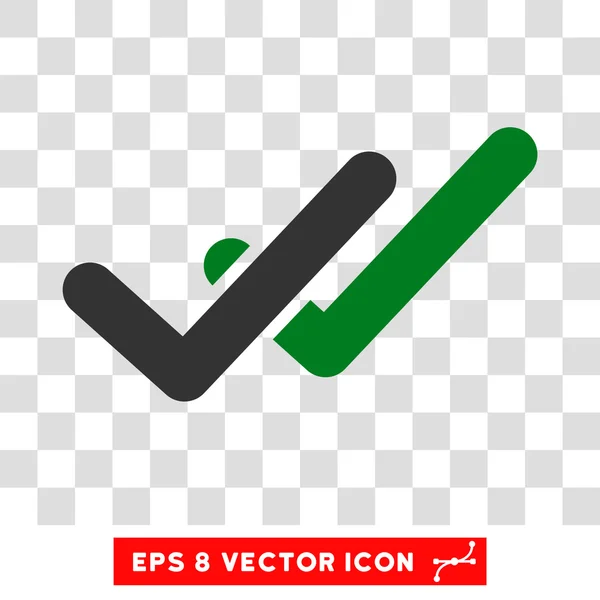 Validierung eps Vektor-Symbol — Stockvektor