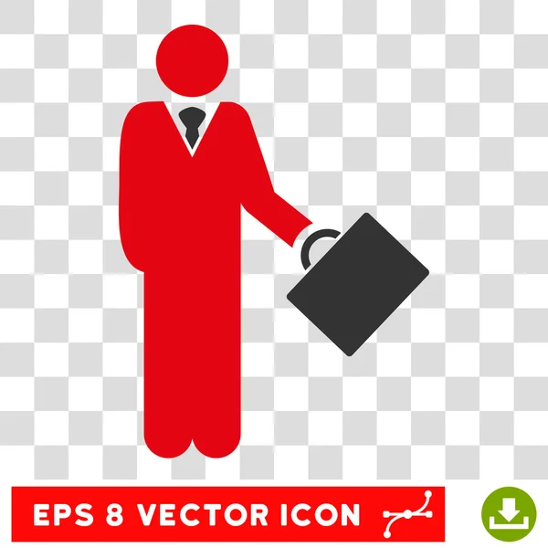Hombre de negocios Eps Vector Icono — Vector de stock
