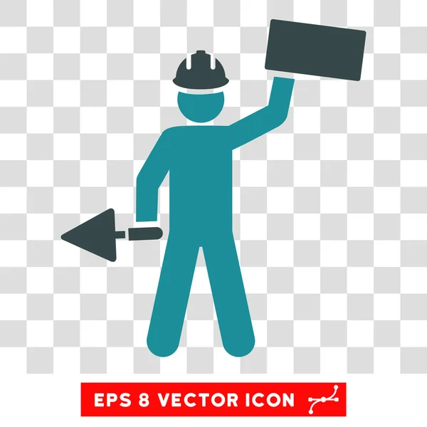 Constructor Eps Vector Icono — Vector de stock