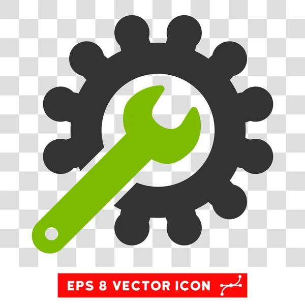 Anpassung eps Vektor-Symbol — Stockvektor