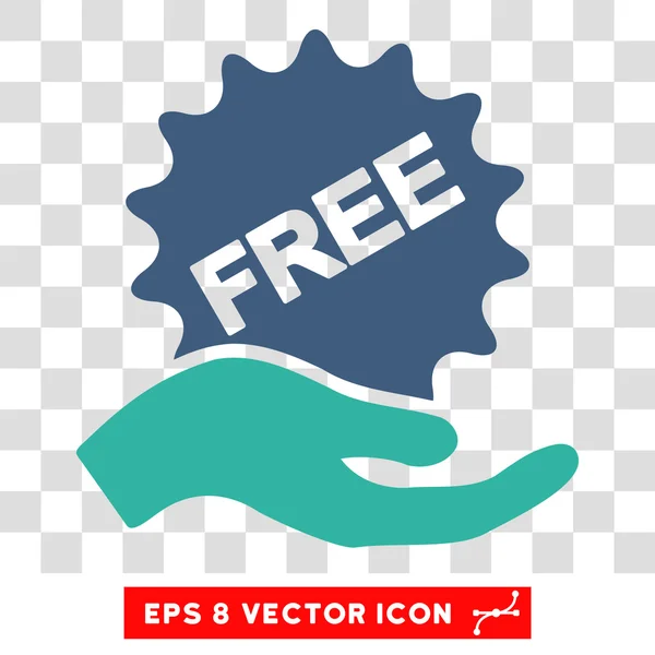 Icono vectorial de Eps de regalo gratis — Vector de stock