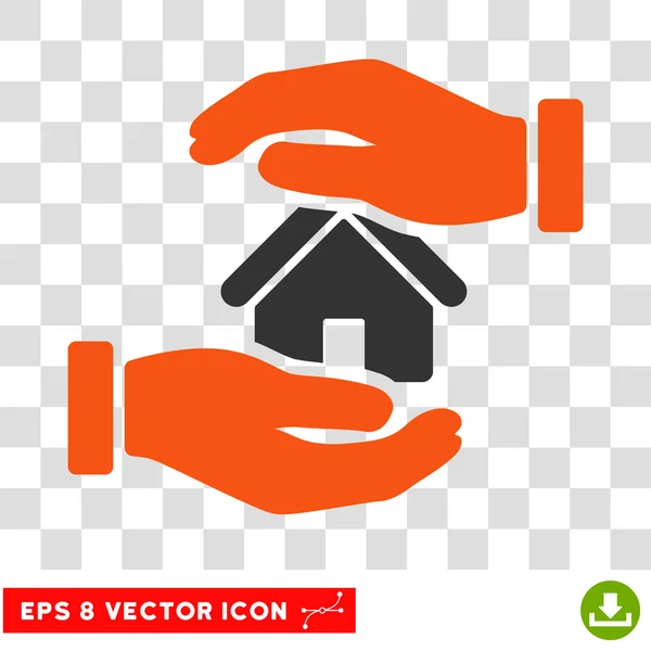 Seguro de responsabilidade civil Eps Vector Icon — Vetor de Stock